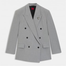 Hugo Hugo Antegi 10272041 01 - Grey 063 дамски,якета,и,палта,hugo,hugo,antegi,10272041,01,grey,063