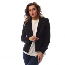 Дамско сако Boss Womens Jaru Blazer - Black дамско,сако,дамски,якета,и,палта,boss,women,s,jaru,blazer,black