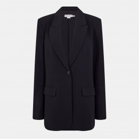 сако,дамски,якета,и,палта,good,american,women's,oversized,blazer,black