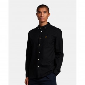 мъжки,летен,каталог,мъжки,ризи,lyle,and,scott,oxford,shirt,black,z865