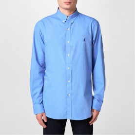 мъжки,ризи,polo,ralph,lauren,logo,poplin,shirt,blue,end,on,end