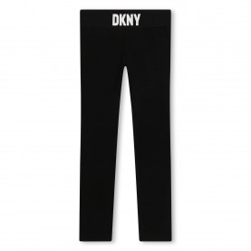 клин,dkny,kids,leggings,black,09b