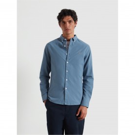 риза,с,дълъг,ръкав,облекла,на,разпродажба,farah,oxford,long,sleeve,shirt,chalk,blue,413