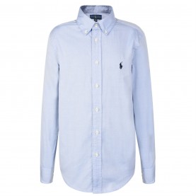 риза,с,дълъг,ръкав,детски,облекла,polo,ralph,lauren,boy's,long,sleeve,oxford,shirt,bsr,blue