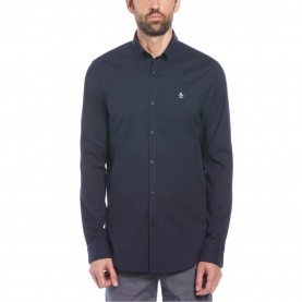 облекла,на,разпродажба,мъжки,ризи,original,penguin,ecovero,oxford,shirt,dark,sapphire