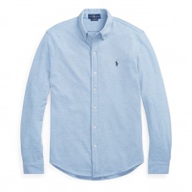 Риза Polo Ralph Lauren Mens Slim Fit Button-Down Plain Shirt - Isle Heather риза,мъжки,ризи,polo,ralph,lauren,men,s,slim,fit,button,down,plain,shirt,isle,heather