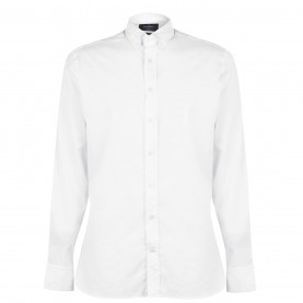 Hackett Slim Fit Oxford Shirt - White800 облекла,на,разпродажба,hackett,slim,fit,oxford,shirt,white800