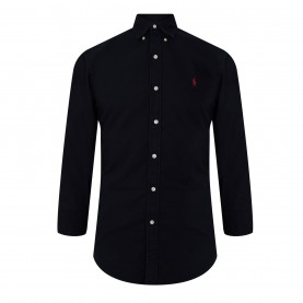мъжки,ризи,polo,ralph,lauren,logo,oxford,shirt,black,red,pp