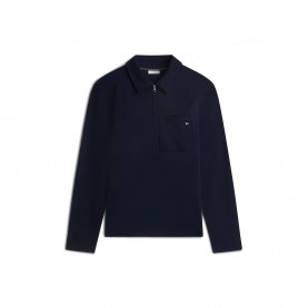мъжки,горнища,с,качулка,tommy,hilfiger,men,s,1,4,zip,fleece,desert,sky