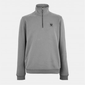 блуза,облекла,на,разпродажба,мъжки,ежедневни,облекла,мъжки,горнища,с,качулка,belstaff,quarter,zip,sweatshirt,tornado,grey