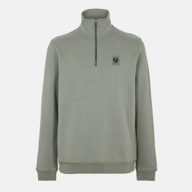 блуза,облекла,на,разпродажба,мъжки,ежедневни,облекла,мъжки,горнища,с,качулка,belstaff,quarter,zip,sweatshirt,sage,green