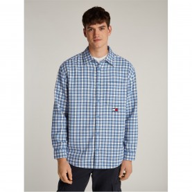мъжки,ризи,tommy,jeans,tjm,badge,flannel,shirt,ext,colorado,blue