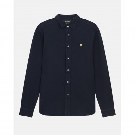 зимни,аксесоари,мъжки,ризи,lyle,and,scott,poplin,check,shirt,black,olivew753