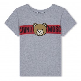юношеска,тениска,детски,3/4,панталони,moschino,logo,bear,t,shirt,juniors,grey,60926