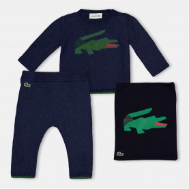пижама,детски,облекла,lacoste,pyjama,bb99,navy,multico