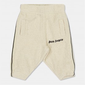 детски,анцуг,детски,3/4,панталони,palm,angels,unisex,kids',teddy,closed,hem,fleece,joggers,cream,6f60