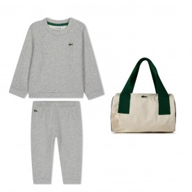 бебешки,комплект,детски,облекла,lacoste,crew,neck,tracksuit,jogger,set,babies,grey,cca