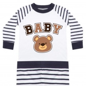Larkwood Mothers Day Baby Printed PJs - Baby Bear бебешки,облекла,детски,пижами,larkwood,mothers,day,baby,printed,pjs,baby,bear