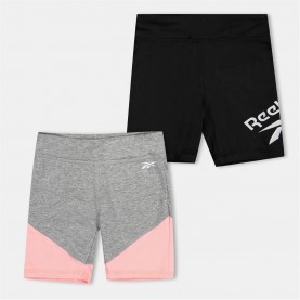 разпродажба,reebok,бебешки,облекла,детски,къси,панталони,детски,облекла,reebok,2pk,v,blk,sht,bb99,silver