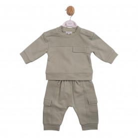 Mintini Baby Jog Set - Sage бебешки,облекла,mintini,baby,baby,jog,set,sage