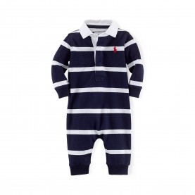 пижама,polo,ralph,lauren,kids,rugby,onesie,refined,navy