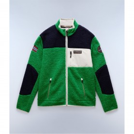 napapijri,napa,yupik,fleece,sn44,green