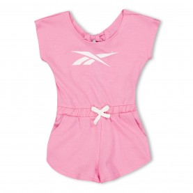 Гащеризон Reebok Terry Playsuit - Aurora Pink гащеризон,разпродажба,reebok,бебешки,облекла,детски,къси,панталони,reebok,terry,playsuit,aurora,pink