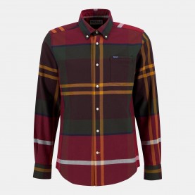 Риза с дълъг ръкав Barbour Dunoon Long Sleeved Shirt - Wntrb Trtn TN69 риза,с,дълъг,ръкав,мъжки,ризи,barbour,dunoon,long,sleeved,shirt,wntrb,trtn,tn69