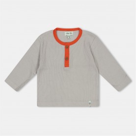 бебешки,облекла,детски,тениски,детски,облекла,lilly,and,sid,&amp;,sid,multicoloured,stripe,print,and,plain,top,2,pack,multi