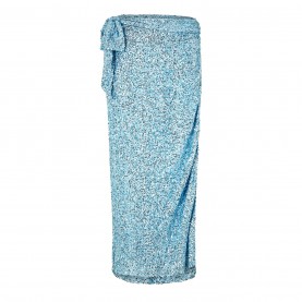 Пола Never Fully Dressed Ice Blue Sequin Jaspre Skirt - Blue пола,поли,и,къси,панталони,never,fully,dressed,ice,blue,sequin,jaspre,skirt,blue