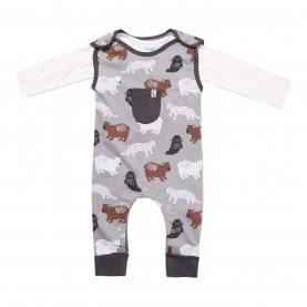 бебешки,облекла,детски,облекла,lilly,and,sid,&amp;,sid,multicoloured,mixed,animal,print,top,and,dungarees,set,multi