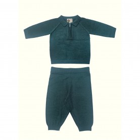 комплект,бебешки,облекла,детски,3/4,панталони,детски,облекла,pretty,green,pg,polo,jog,set,bb62,atlantic,deep
