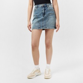 Пола Guess Carpenter Jean Skirt - Fez Med Wash пола,поли,и,къси,панталони,guess,carpenter,jean,skirt,fez,med,wash