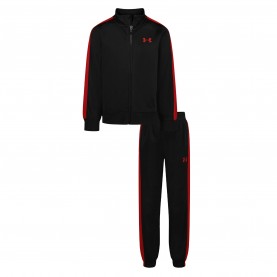 Бебешки комплект Under Armour Knit Track Suit Set Baby Boys - Black/Red бебешки,комплект,бебешки,облекла,детски,екипи,under,armour,knit,track,suit,set,baby,boys,black,red