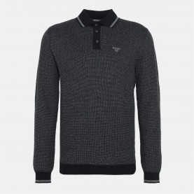 блуза,с,яка,мъжки,тениски,barbour,hilden,knitted,polo,shirt,charcoal,ch91