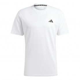 Мъжка тениска Adidas Training Essentials Base T Shirt Mens - White/Black мъжка,тениска,мъжки,летен,каталог,плажен,магазин,лека,атлетика,мъжко,фитнес,облекло,всички,фитнес,облекла,adidas,training,essentials,base,t,shirt,mens,whit