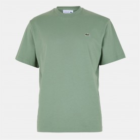 тениска,облекла,на,разпродажба,мъжки,тениски,lacoste,men's,regular,fit,small,logo,t,shirt,thyme,s86
