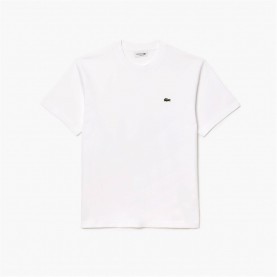 Тениска Lacoste Men's Regular Fit Small Logo T-Shirt - White 001 тениска,мъжки,тениски,lacoste,men's,regular,fit,small,logo,t,shirt,white,001