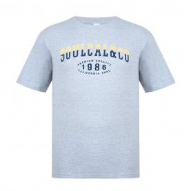 тениска,мъжки,тениски,soulcal,graphic,tee,sn43,grey,marl