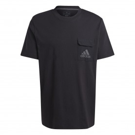 Мъжка тениска adidas Utility T-Shirt Mens - Black мъжка,тениска,adidas,utility,t,shirt,mens,black