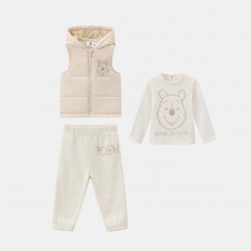 Бебешки елек Character Baby Gilet Set - Winnie бебешки,елек,промоция,на,зимни,облекла,бебешки,облекла,детски,стоки,с,аним.,герои,детски,якета,и,палта,дамски,стоки,с,аним.,герои,детски,облекла,character,