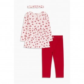 клин,studio,girl,floral,peplum,top,legging,and,headband,set,pink,red