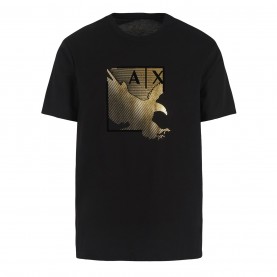 тениска,мъжки,облекла,размер,armani,exchange,eagle,t,shirt,black,1200