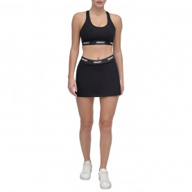 Спортна пола DKNY Women's Logo Elastic Compression Skort - Black спортна,пола,поли,и,къси,панталони,дамски,къси,панталони,dkny,women's,logo,elastic,compression,skort,black