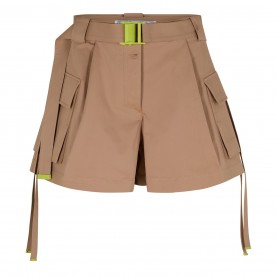 къси,панталони,дамски,къси,панталони,off,white,gabardine,cargo,shorts,camel