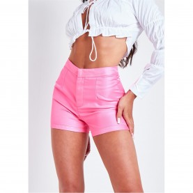 къси,панталони,дамски,къси,панталони,missy,empire,waisted,tailored,shorts,pink