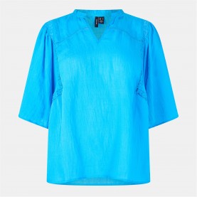 дамски,ризи,дамски,облекла,размер,vero,moda,luca,vneck,top,ld99,dresden,blue