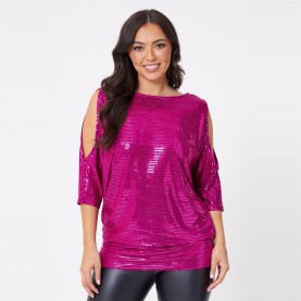 дамски,ризи,дамски,облекла,размер,be,you,shoulder,glitter,top,pink