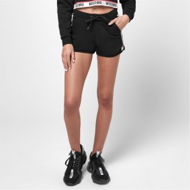 къси,панталони,дамски,къси,панталони,moschino,tape,shorts,black,0555