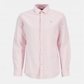 облекла,на,разпродажба,мъжки,ризи,barbour,striped,oxford,tailored,shirt,pink,pi51